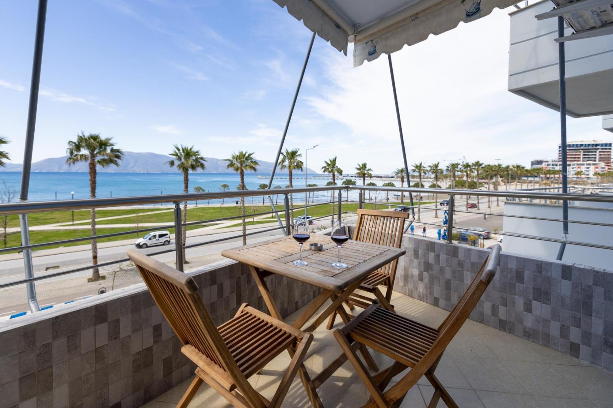 Azure Bliss Seaview Vlore-Kean Apartment Dış mekan fotoğraf